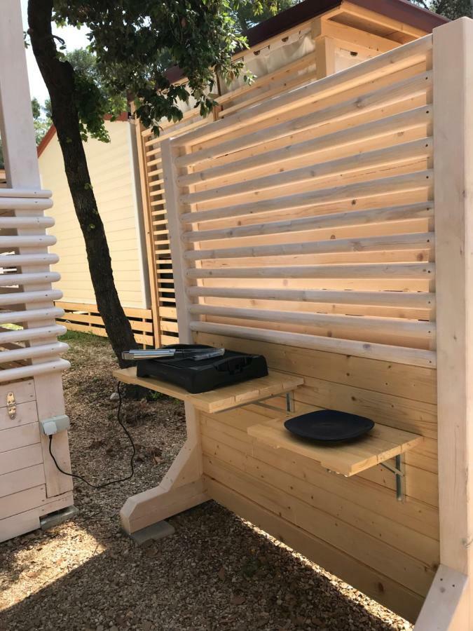 Mobile Home Seahorse Camp Soline Biograd Na Moru Esterno foto